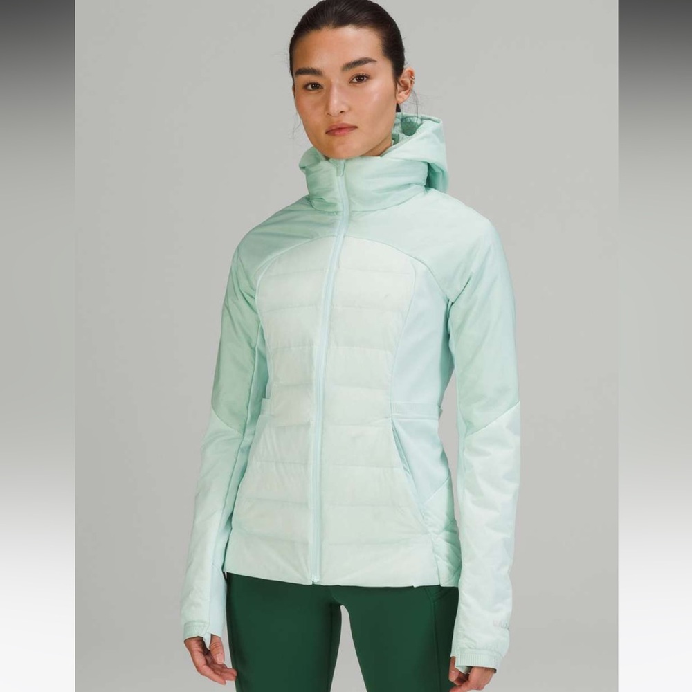Lululemon Down for it All coat NWT delicate mint Large 12